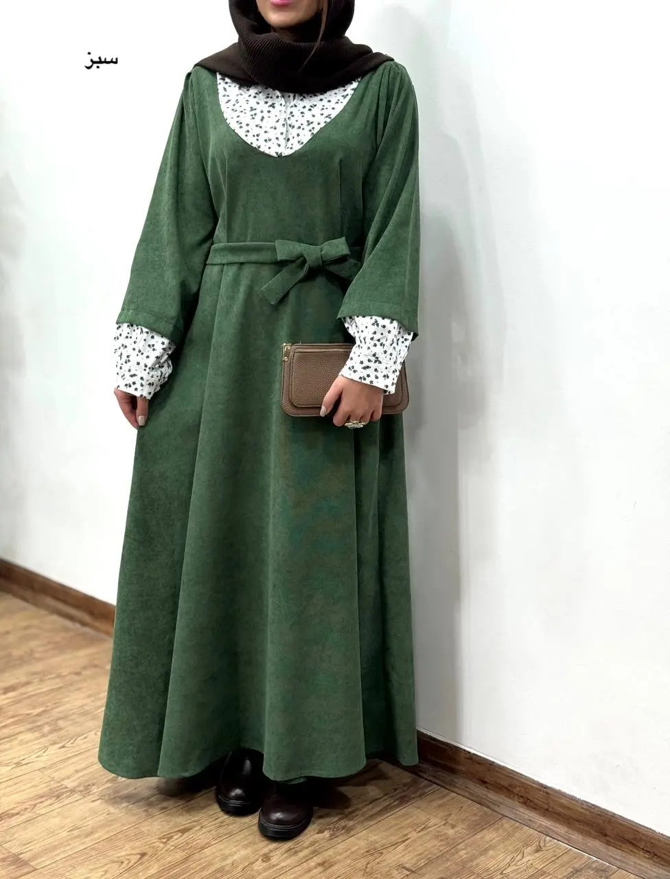 پیراهن مانتویی پاییزه نورین 6